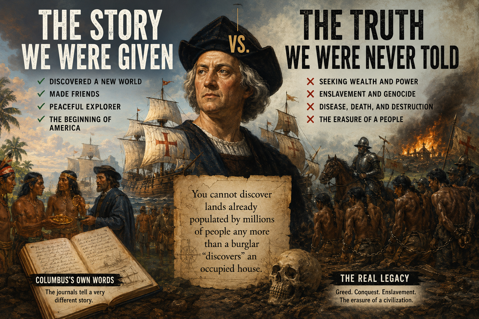 Untold History: 1492 Christopher Columbus and the Birth of the American Myth Machine