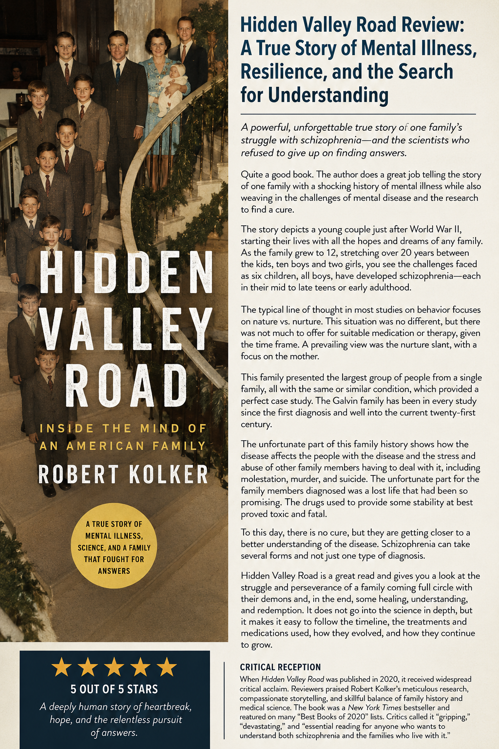 Hidden Valley Road Review: A Powerful and Heartbreaking Look at Schizophrenia in America