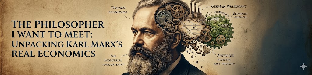 Daily Prompt: The Philosopher I Want to Meet –  Unpacking Karl Marx’s Real Economics