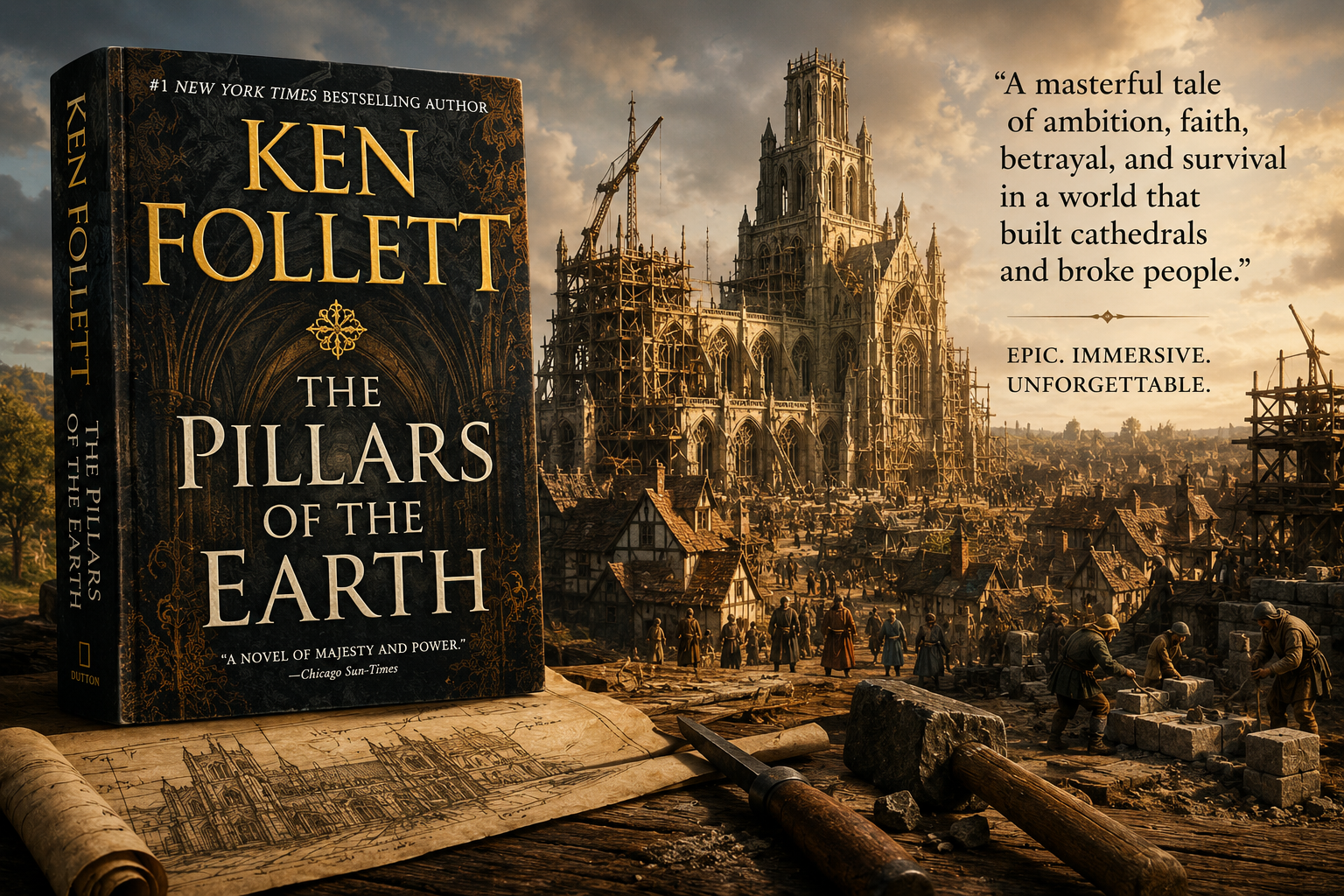 The Pillars of the Earth Review: Ken Follett’s Epic Medieval Masterpiece Still Stands Tall