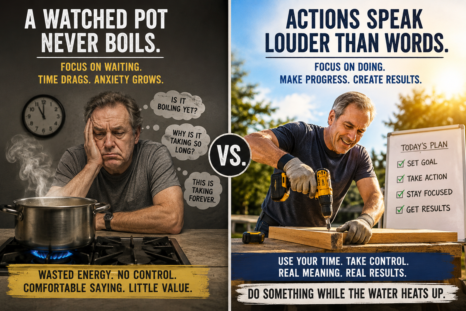 “A Watched Pot Never Boils” vs. “Actions Speak Louder Than Words”: Why Some Proverbs Actually Matter