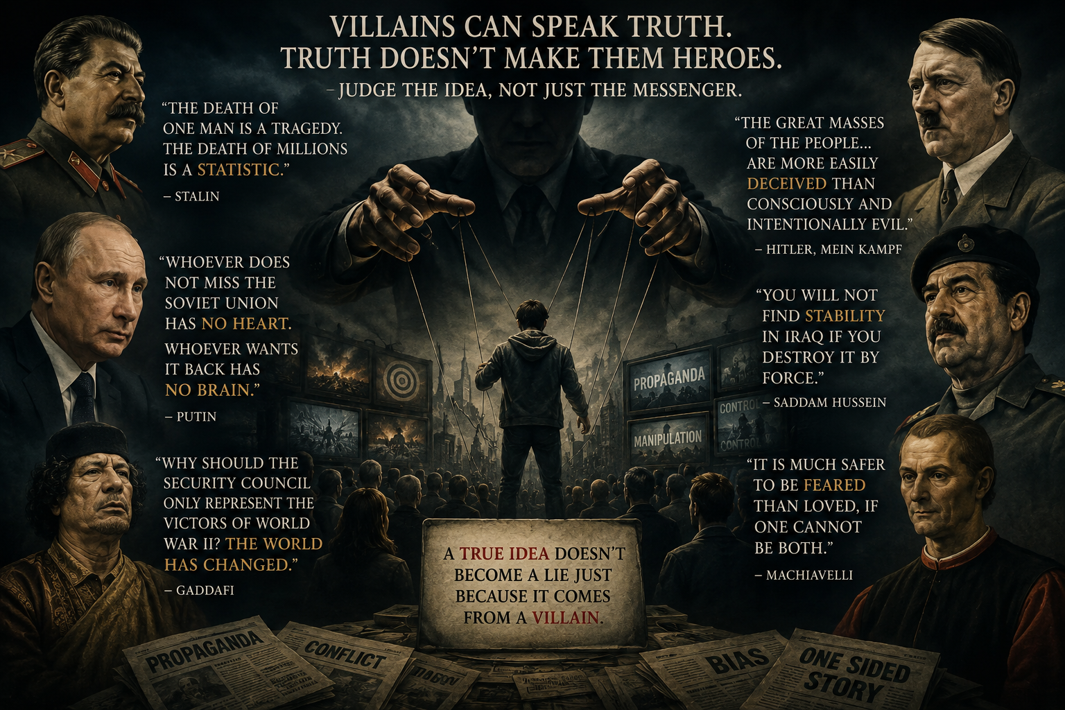 Daily Writing Prompt 8-Jul: What villain actually had a good point?