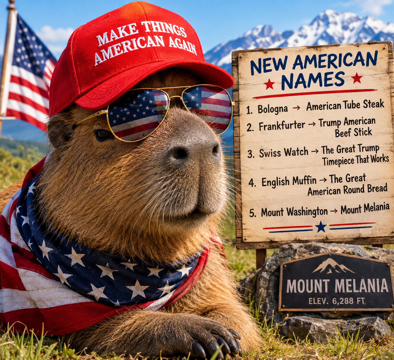 Making America – More American – Trump Style