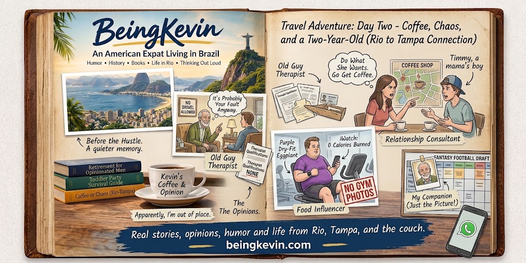 Funny Side Hustle Ideas from a Retired Expat | Being Kevin