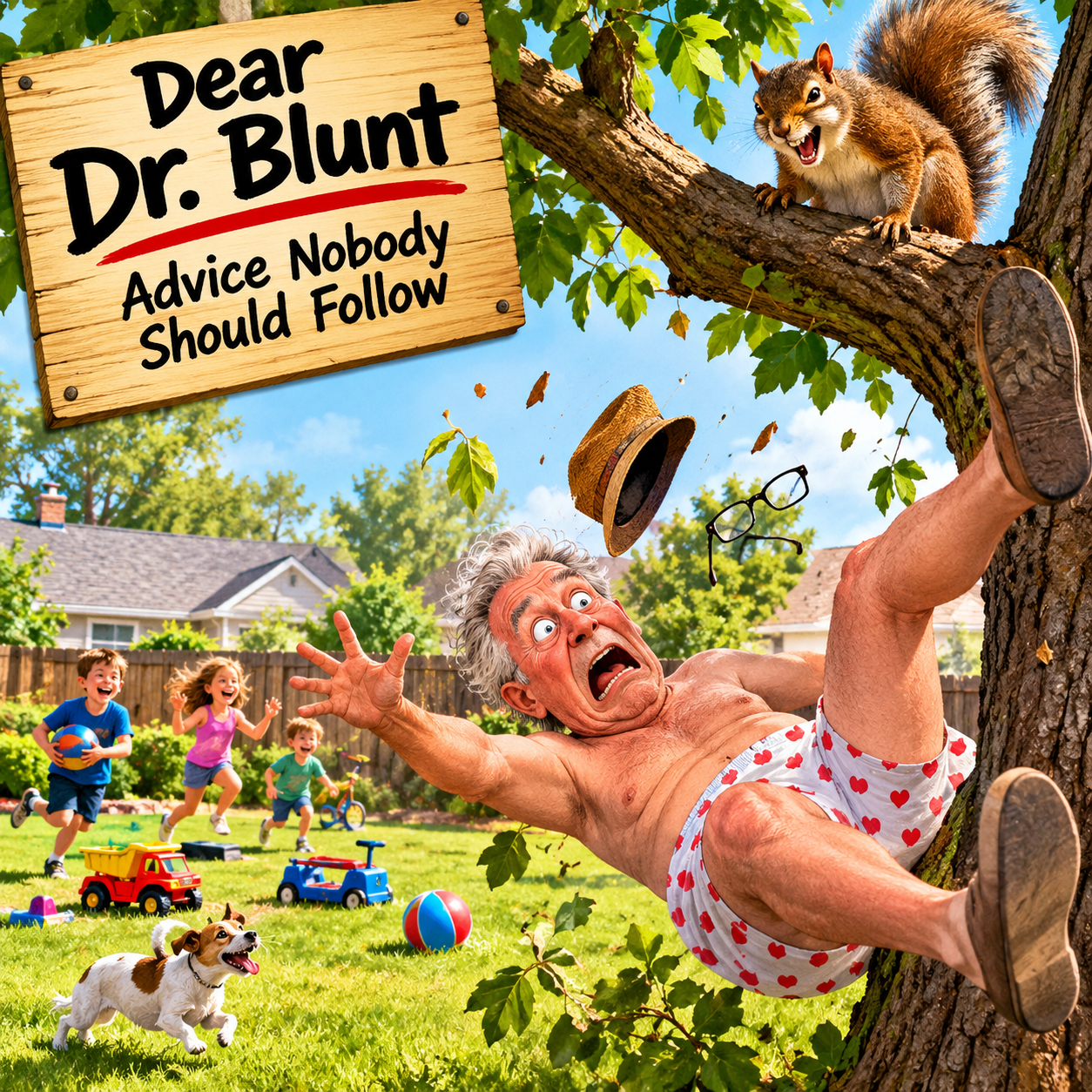 Dear Dr. Blunt: Advice Nobody Should Follow