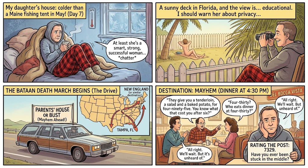 My Great American Travel Adventure: Days 7 & 8 Family, Travel & Observations