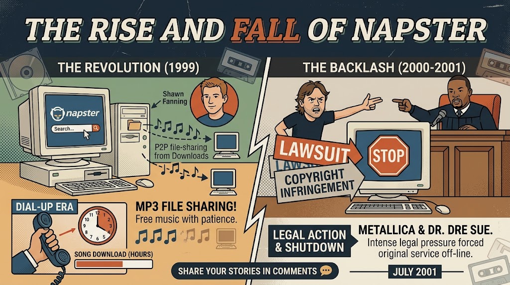 Napster: Remember When Downloading Music Took Hours?