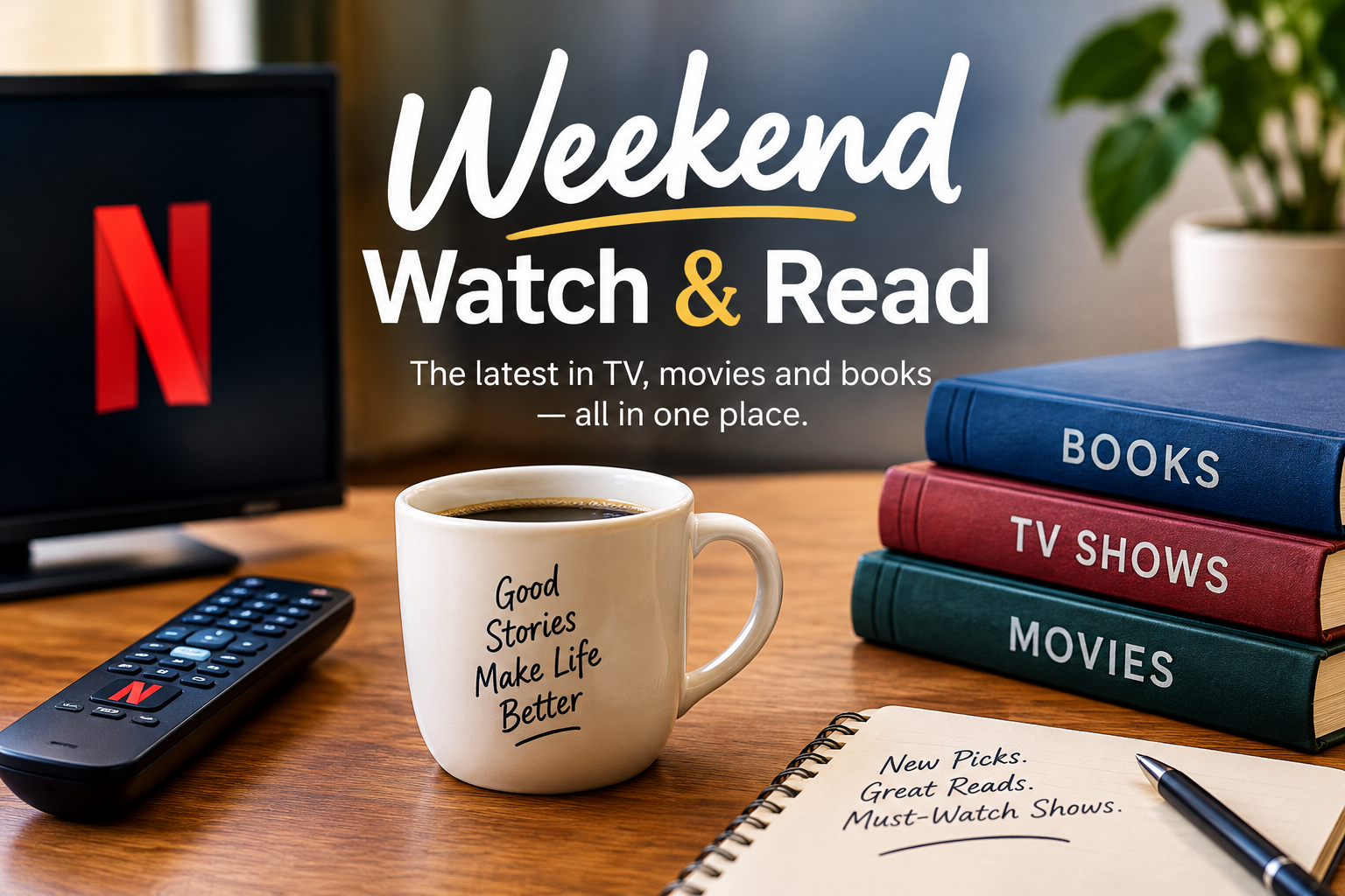 Weekend Watch & Read Top 10 Netflix US & Brazil, NYT Best Sellers BeingKevin Oct-5-2026