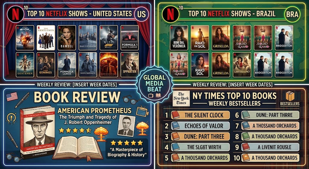 weekend watch and read shows and books